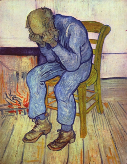 Vincent Van Gogh, Vieil homme dans la douleur, Saint Rémy de Provence, Mai 1890.